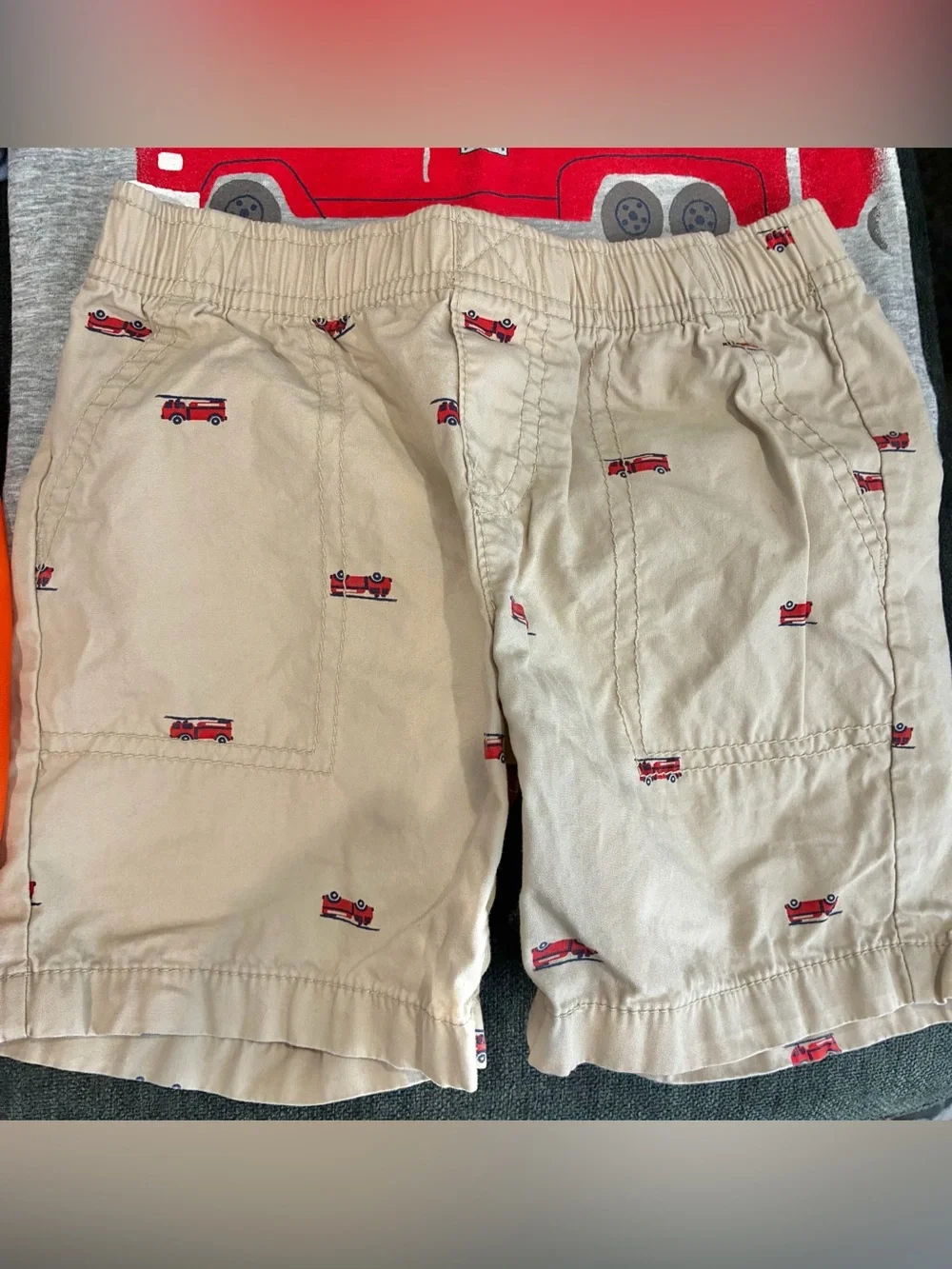 Boys Clothes Bundle Lot of 8 Gap Overalls Primary Shorts Tees Size 4